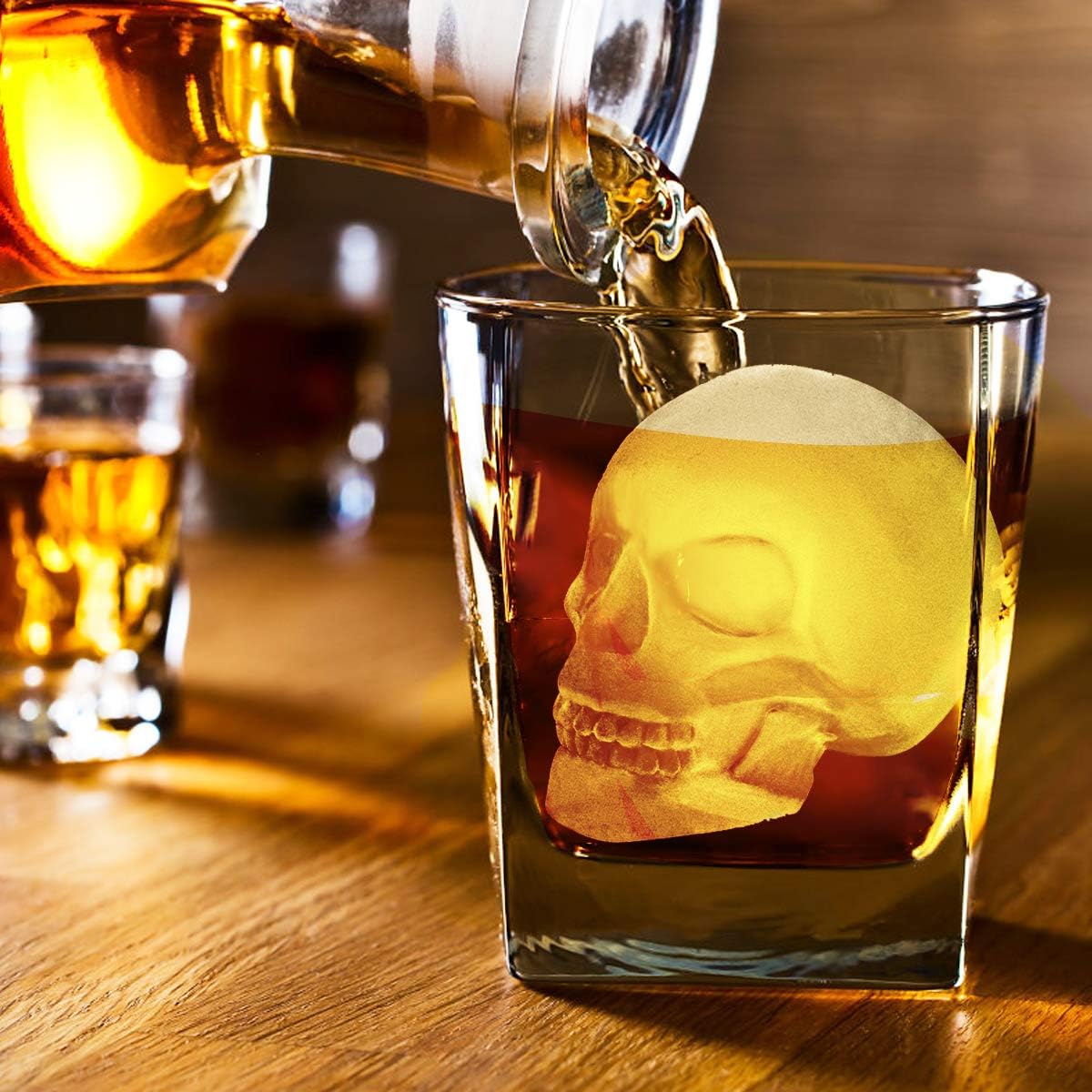 Crystal Skull XL Ice Mold