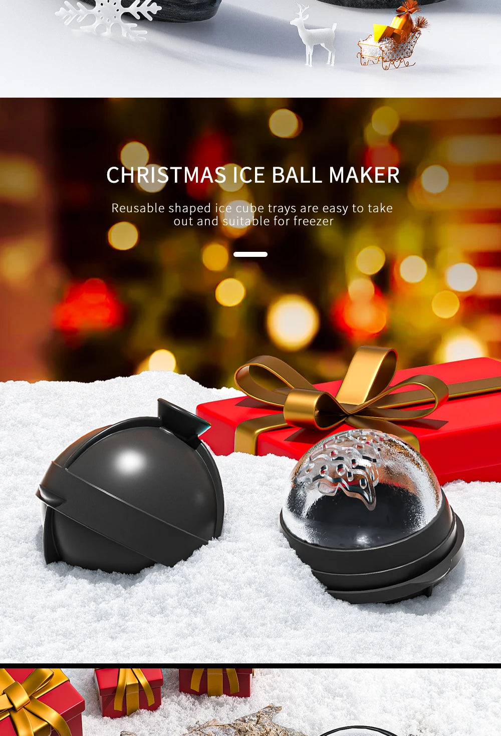 Christmas Tree Ice Mold