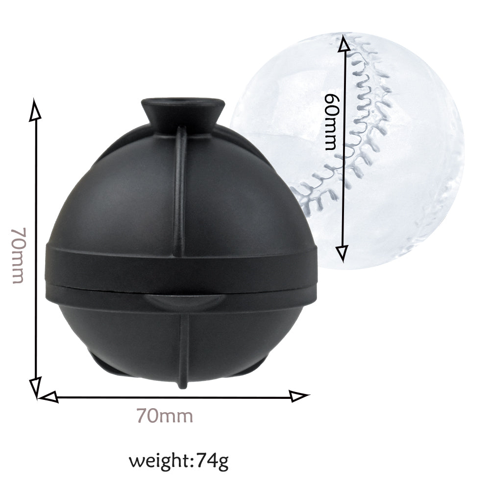 Baseball Ice Mold
