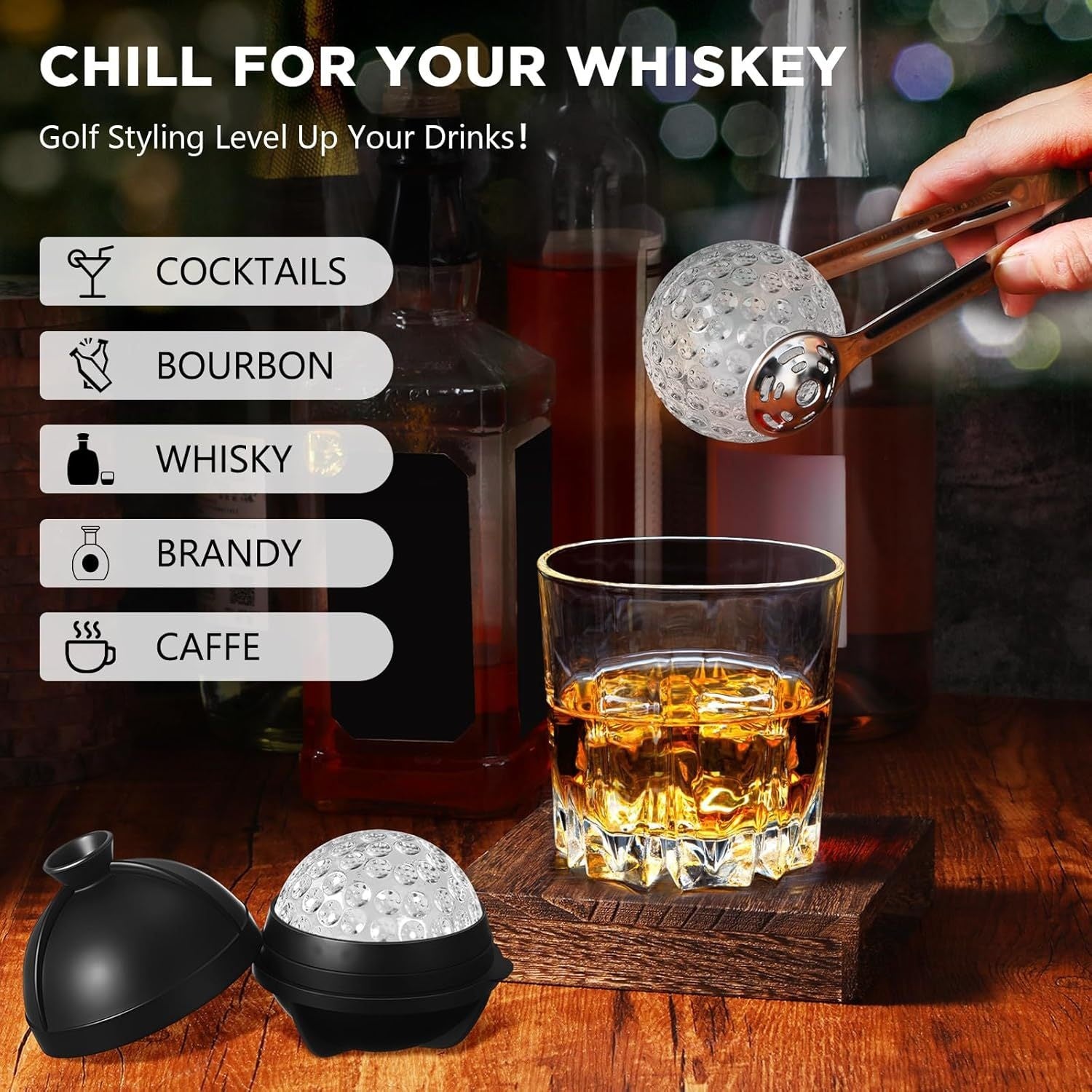 Golf Ball Ice Mold