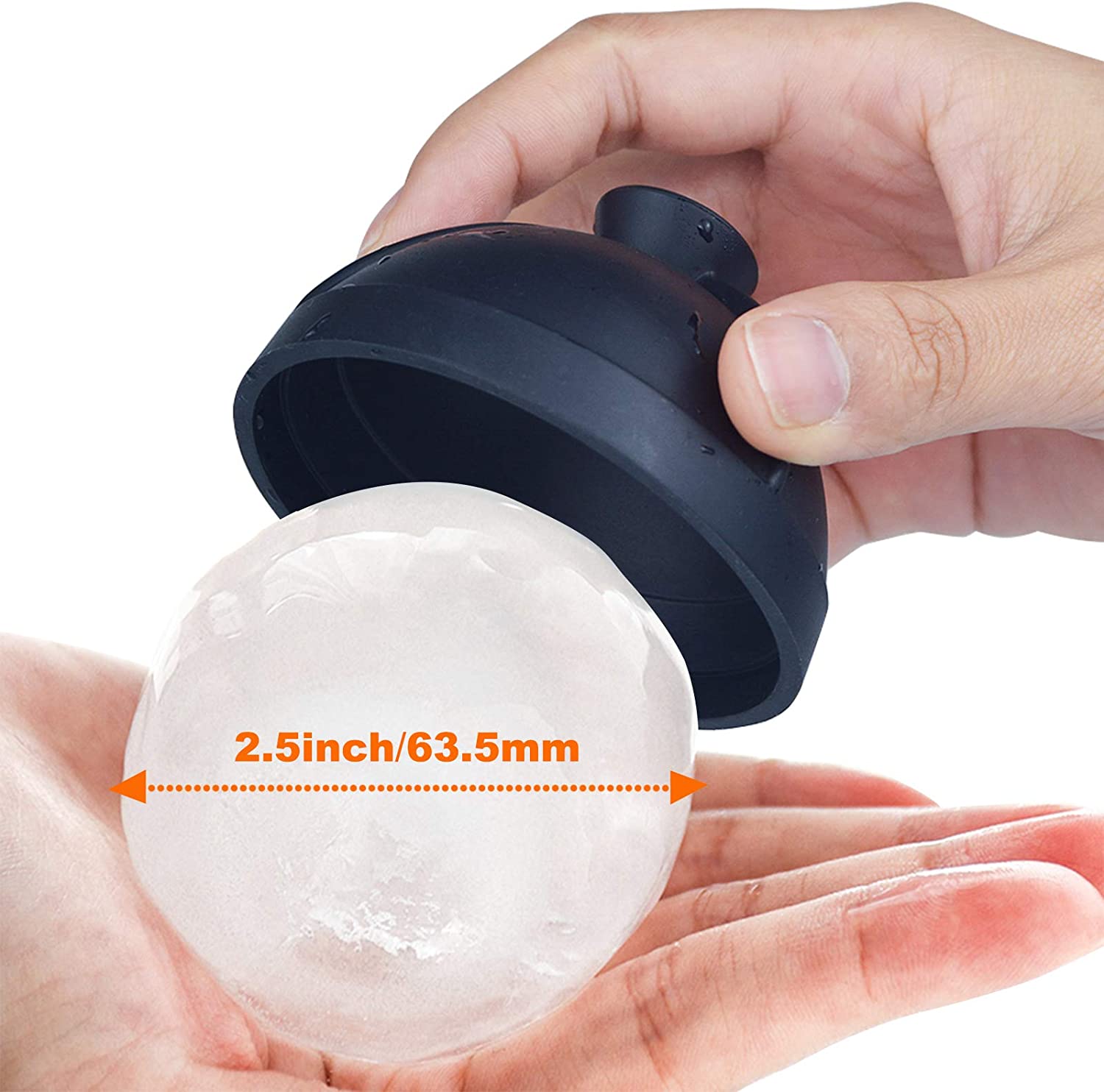 Crystal Sphere Ice Mold