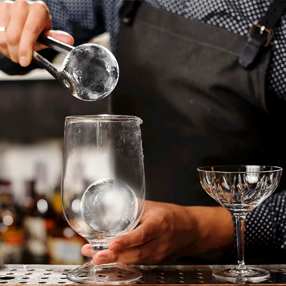 Crystal Sphere Ice Mold
